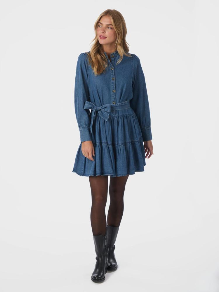 Latifana Denim Dress Blue
