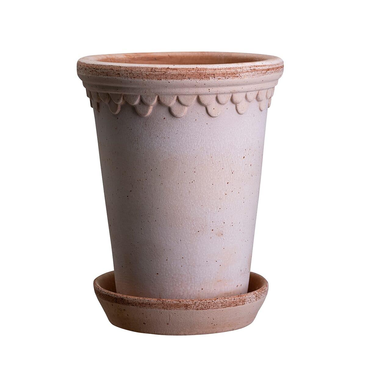 Potte - Københavner m/skål Tall Rosa 18 cm
