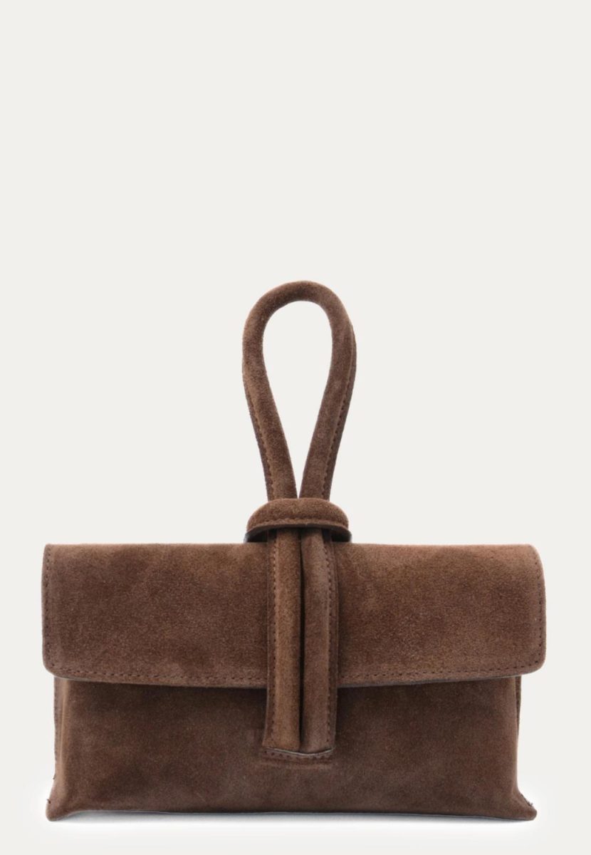 Barletta In Suede Chocolate Brown