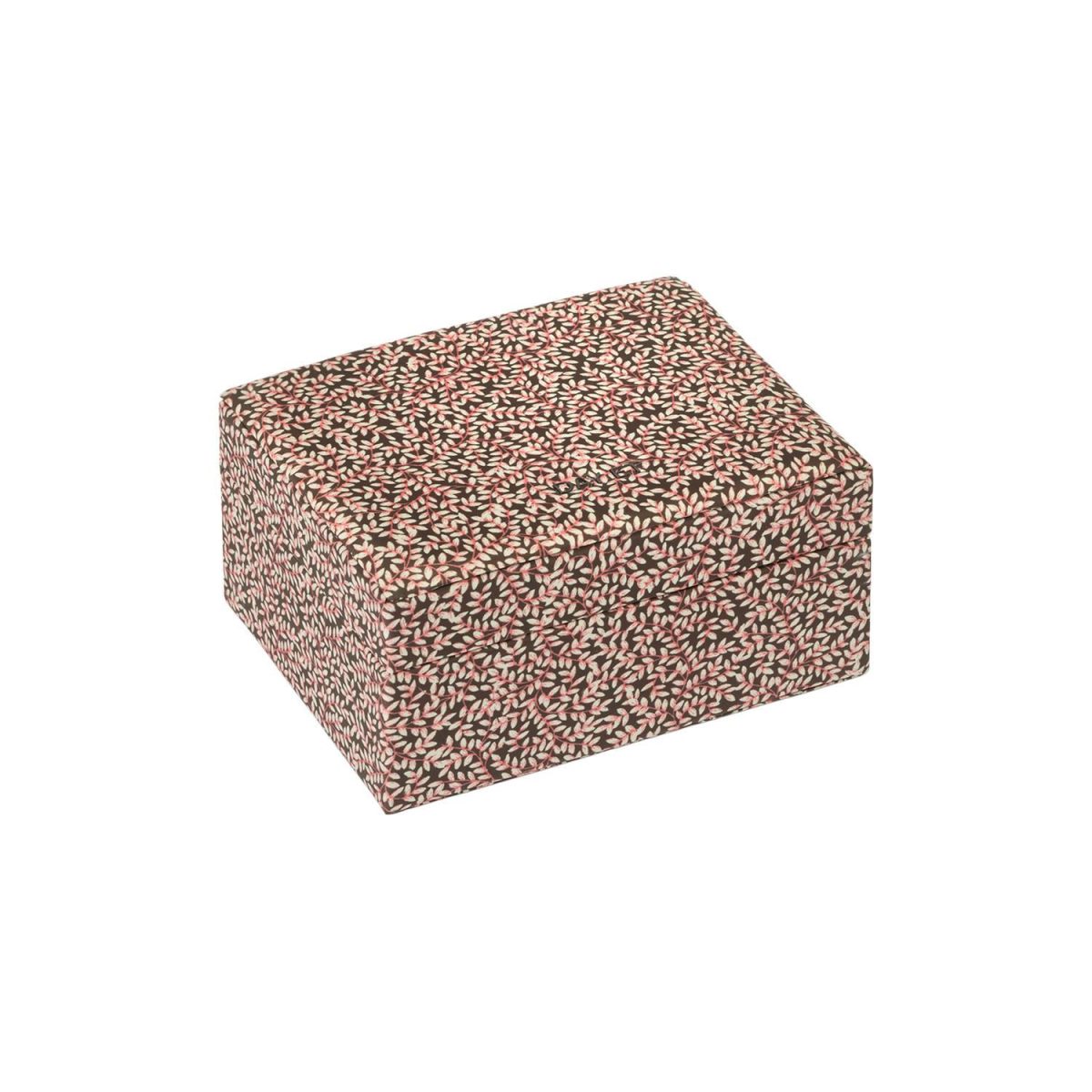 Day Print Jewerly Case Small Coffee Bean