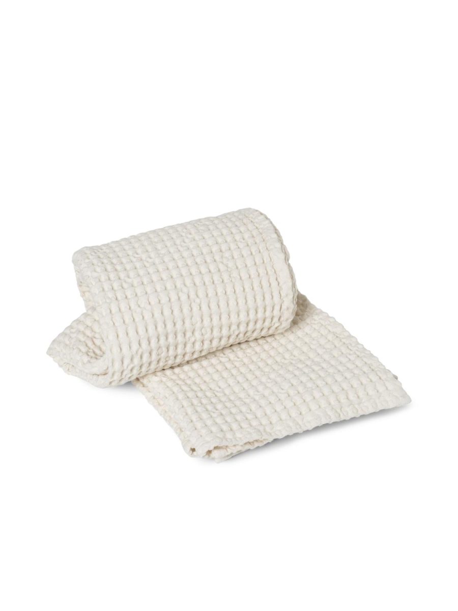 Organisk Badehåndkle Off-White