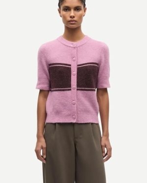 Sanoura SS Cardigan - Orcid Wide St.
