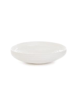 Søgne bolle hvit ribbed large