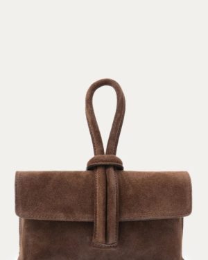 Barletta In Suede Chocolate Brown