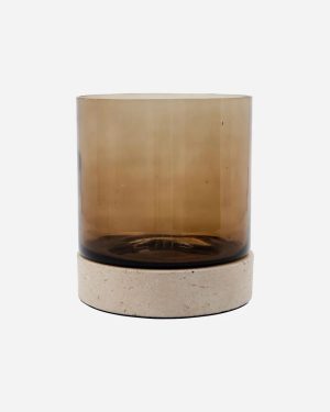 Candle holder HDRivo - Brown