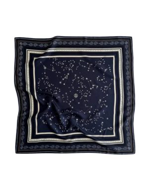 Zodiak Scarf Navy 65 cm