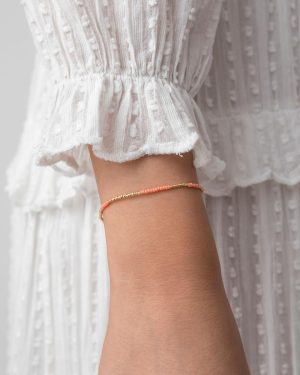 Asym Bracelet - Peach