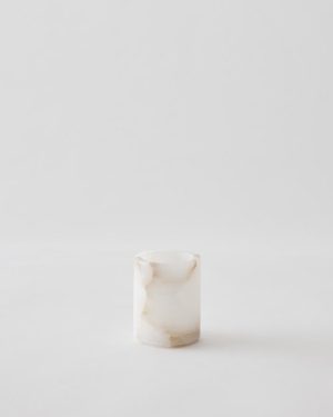 Alabaster Candleholder Natural XS