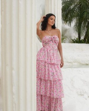 Alaya Maxi Dress Garden Serenade