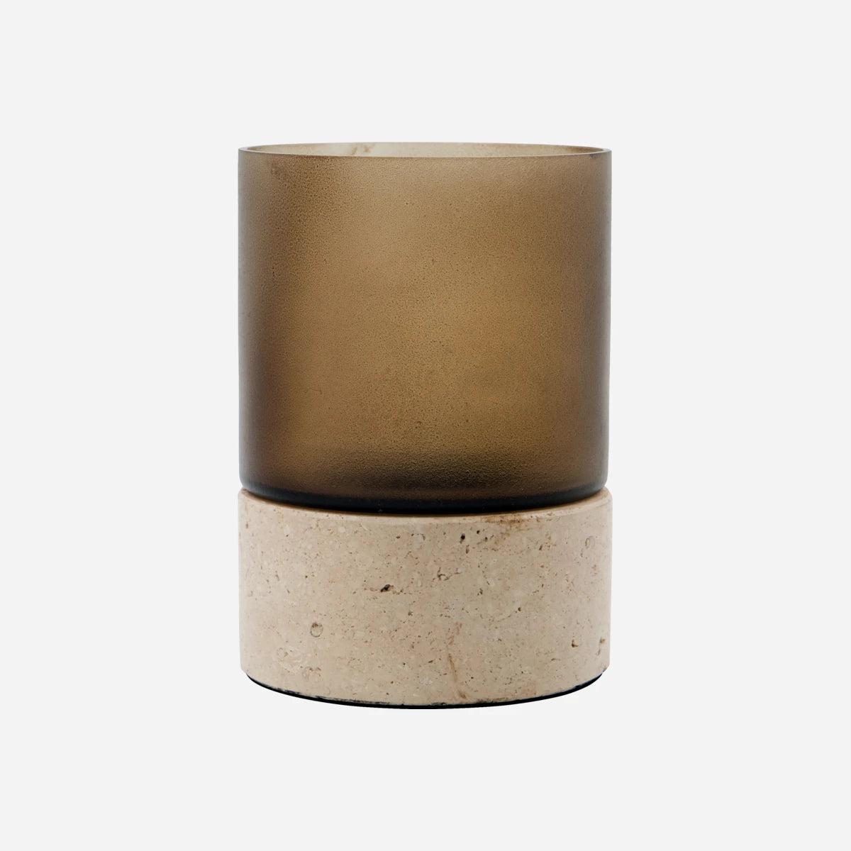 Candle holder small HDRivo - Brown