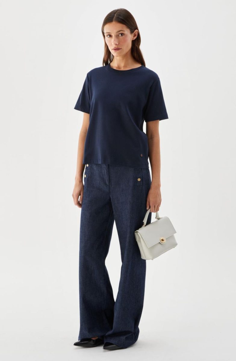Tessa Lux T-Shirt Dark Blue