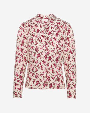 Lu Lu Blouse Berry Print