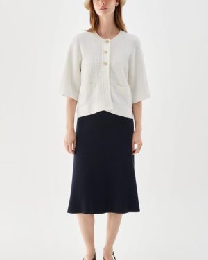 Palmer Cardigan - Ecru