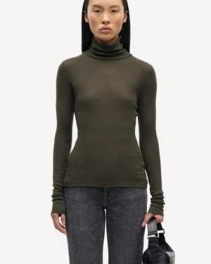 Sasonnet LS t-neck - Deep Forest