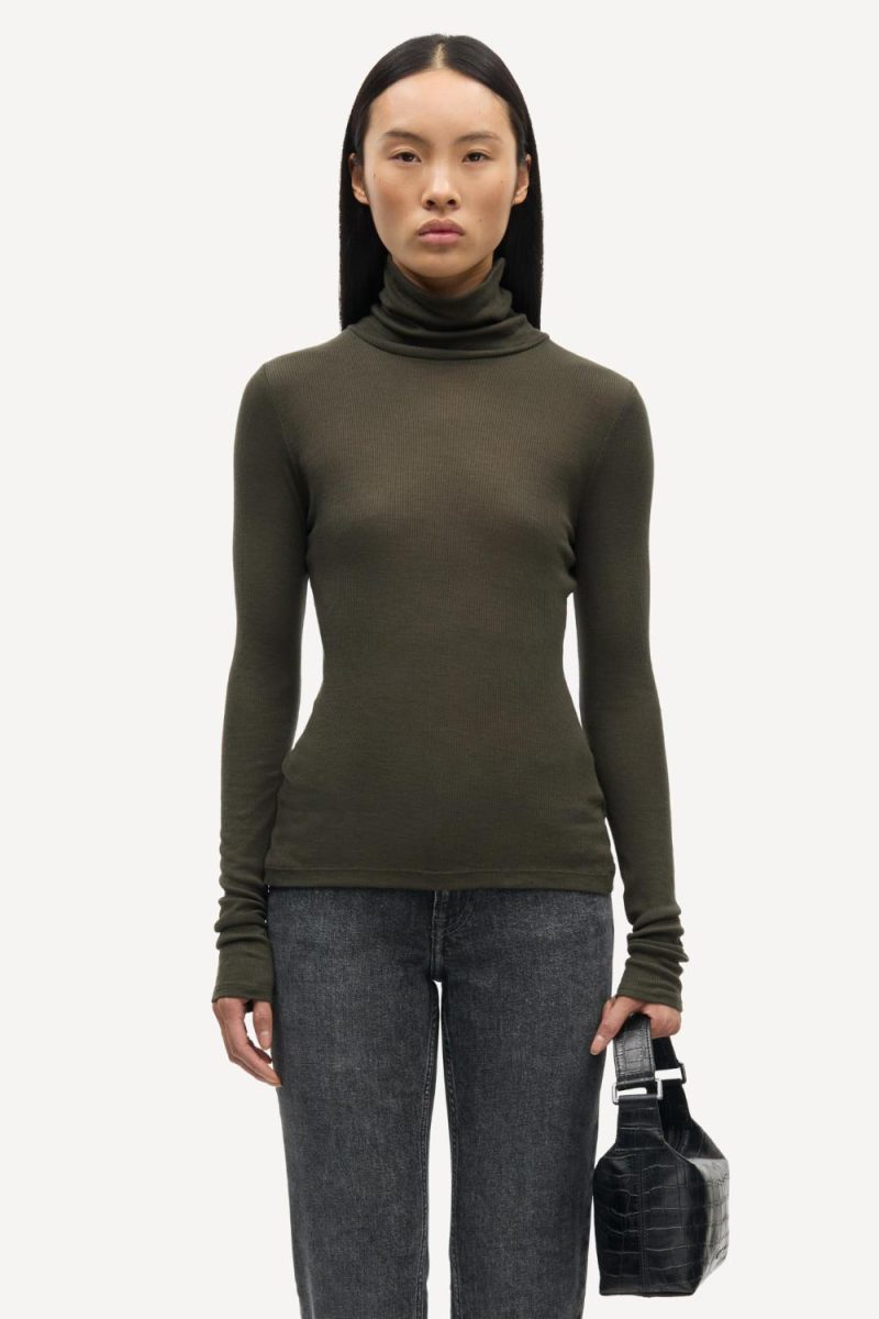 Sasonnet LS t-neck - Deep Forest