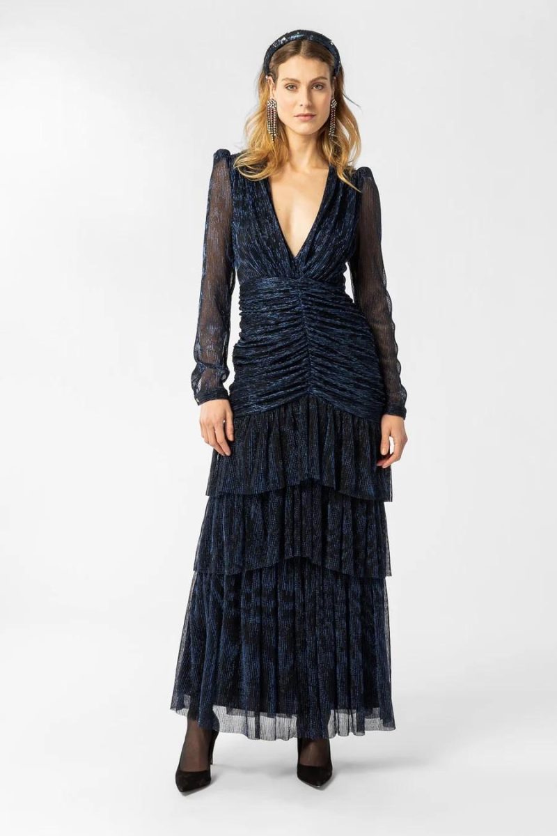 Jenna Maxi Dress - Dark Blue