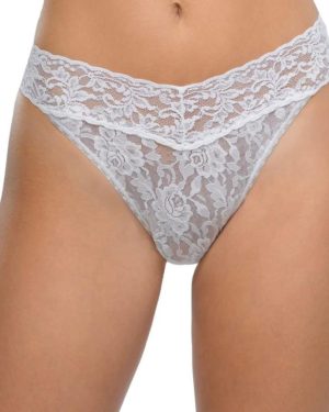 Hanky Panky Signature Lace Original Rise Thong - White