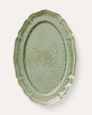 Small Oval serving dish - Antique