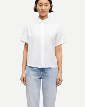 Mina SS Shirt - White