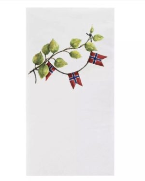 sögne serviett flagg buffet