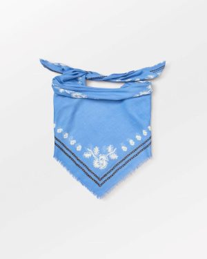 Bloom Siw Scarf Azure Blue