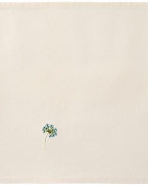 Stoffserviett Flora m/skjærmblomst