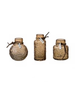 Glassvaser Mønstrete 3 - pack