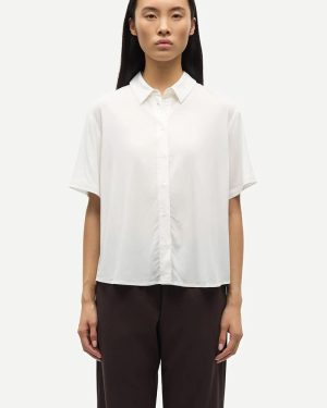Samina SS Shirt - Clear Cream