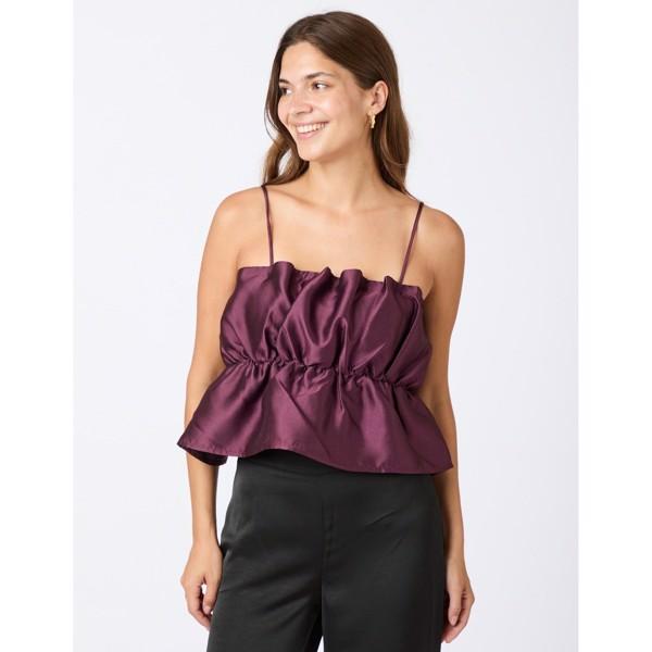 Tipton Dull Satin Top