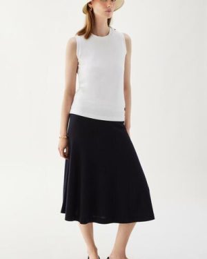 Ebba solid top - white