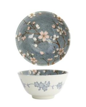 Fujisakura Bowl Grey 12x6,4 cm