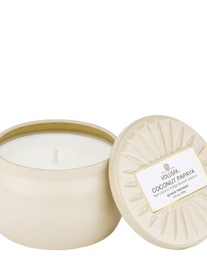 Mini Tin Candle - Coconut Papaya