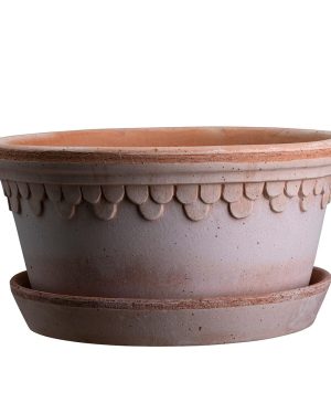 Potte - Københavner m/skål Low Rose 25 cm