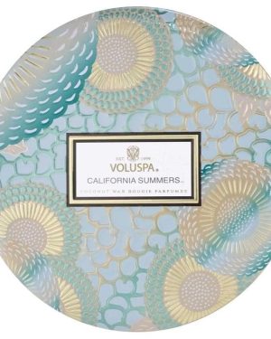 3 Wick Tin Candle - California Summers