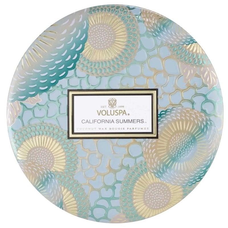 3 Wick Tin Candle - California Summers
