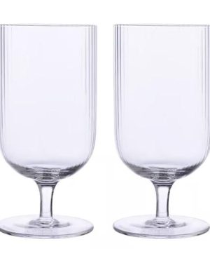 Ernst ølglass riflet 2 pk