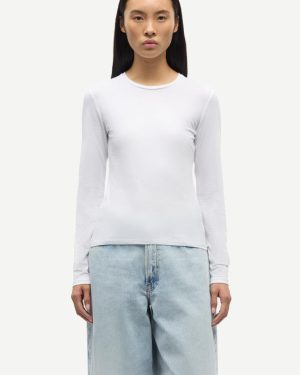 Saesme LS t-shirt - White
