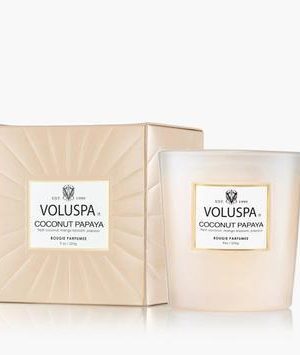 Boxed Candle - Coconut Papaya