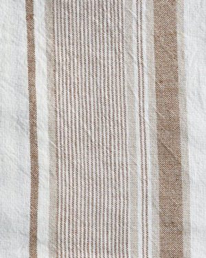 Lico duk bomull/lin 140x280 cm - hvit