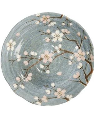 Fujisakura Plate Grey 22x4 cm
