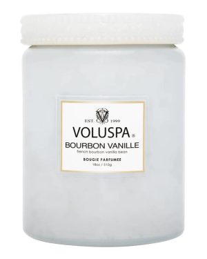 Large Glass Jar w / glass lid - Burbon Vanille