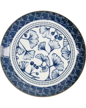 Flora Japonica Plate Ginko 20,6x2,2 cm