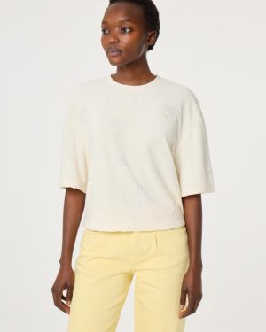 Evy T-Shirt Cozy White