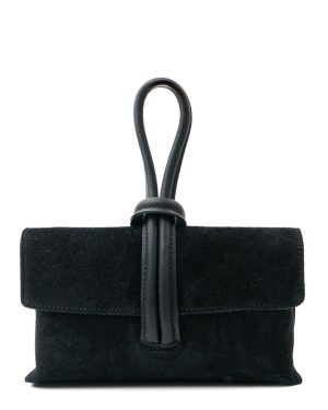 Barletta Veske Semsket Black Suede