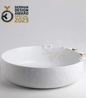 Large Bowl birds 35,5 x 10 cm
