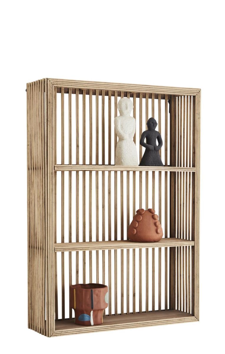 Rectangular Bamboo Shelf Natural