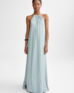 Dalina Viscose Dress - Sky