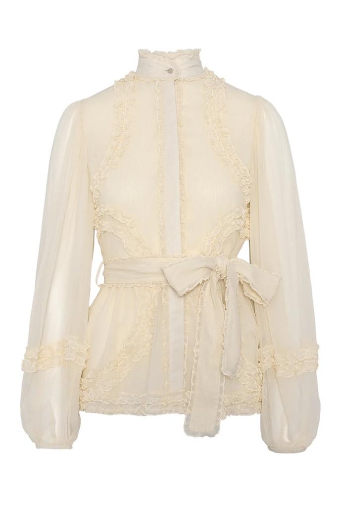 Viloletta Blouse - Cream
