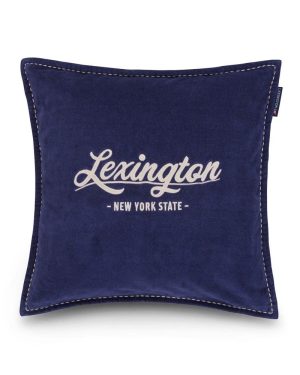 Logo Organic Cotton Velvet Pillow Cover 50X50cm