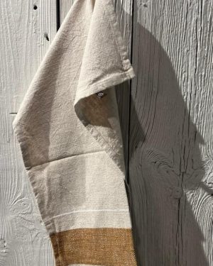 Kjøkkenhåndkle 47x70 cm Natur/Kola/Hvit